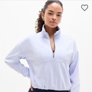 Athleta Women's Seasoft Rib Quarter-Zip Sweatshirt- NEVER WORN